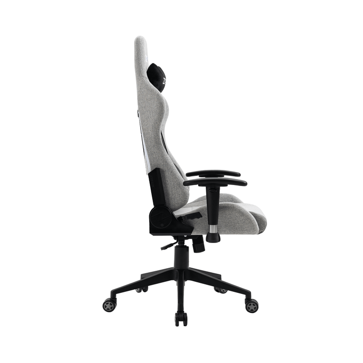 Mercury Mk-2 Gaming Chair (Fabric/Light Grey) Zenox