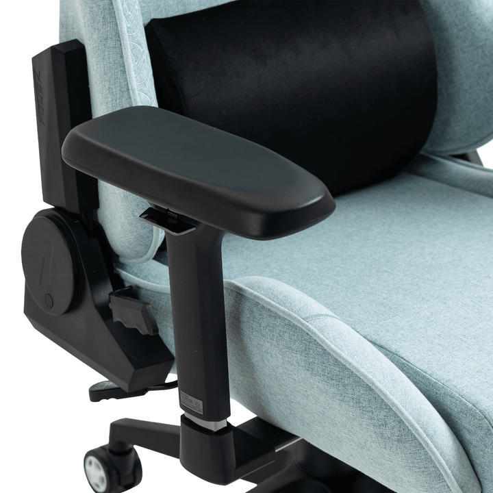 Saturn Mk-2 Gaming Chair (Fabric/Lake Green) Zenox