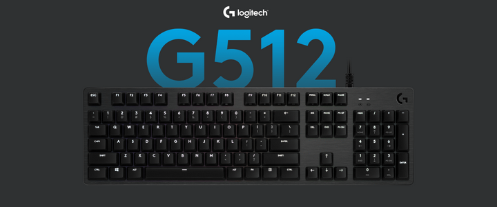 Logitech G512 Mechanical Gaming Keyboard - Zenox
