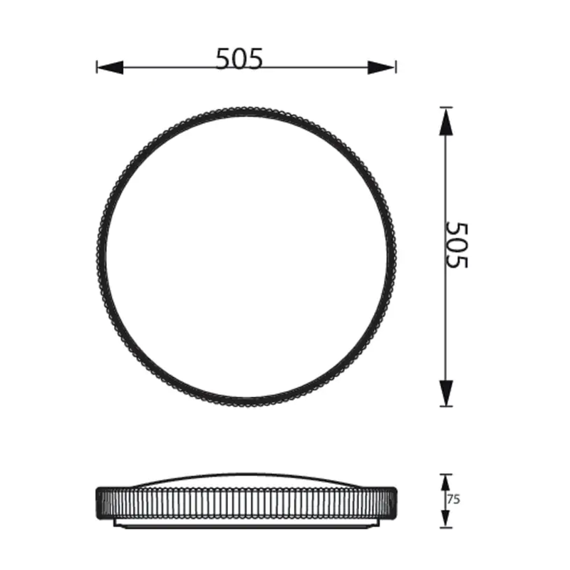 Philips CL507 SceneSwitch RD 36W 40-65-27K W HV 01 Ceiling Light