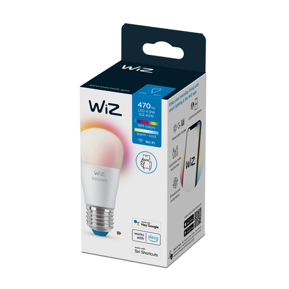 Wiz Wi-Fi 智能燈泡 4.9W (Eq.40W) P45 E27