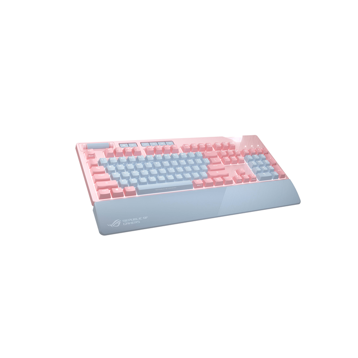 ROG Strix Flare PNK LTD RGB mechanical gaming keyboard  (Blue Switch) - Zenox