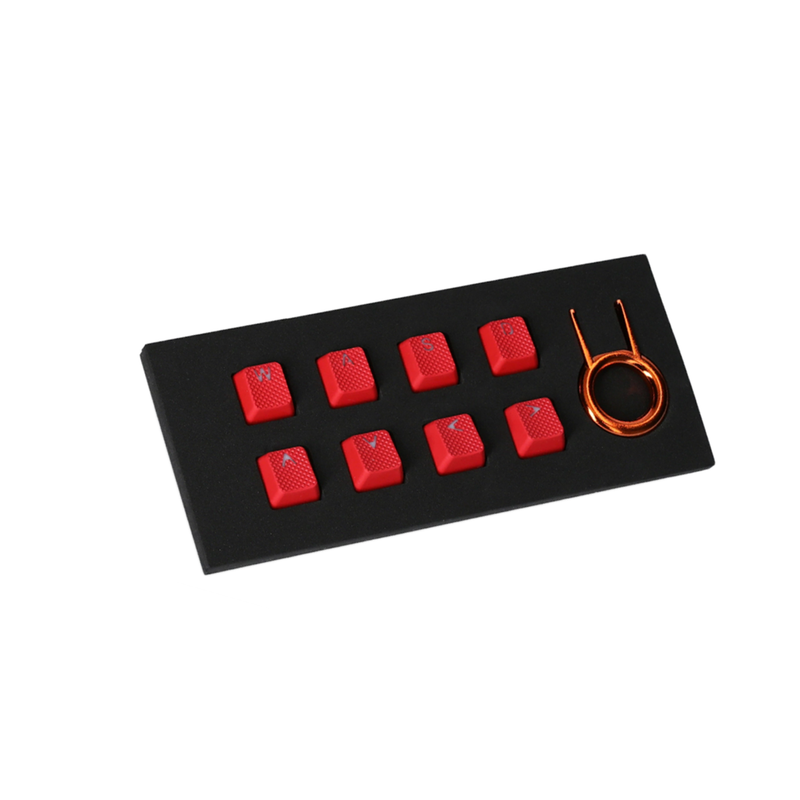 Tai-Hao - Red - ABS/Rubber/Double shot keycap
