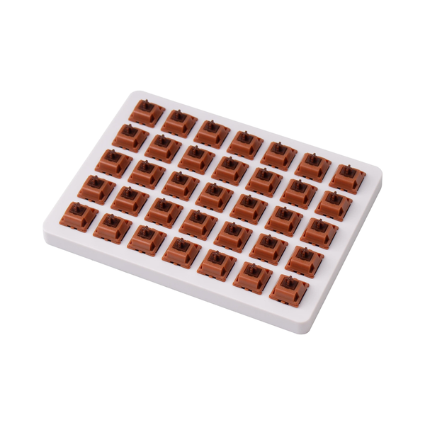 Gateron Cap Switch Set (35pcs) - Cap Golden-Brown