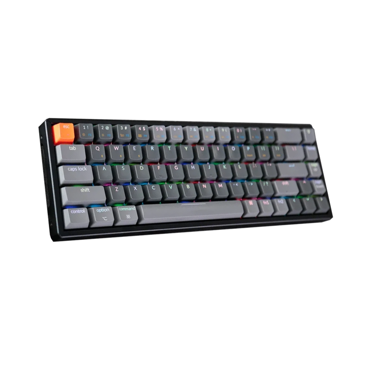 Keychron K6 Wireless Mechanical Keyboard - RGB | Aluminum Frame - Zenox