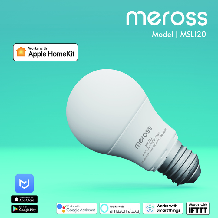 Smart WiFi LED Bulb MSL120HK / MSL120 - Zenox