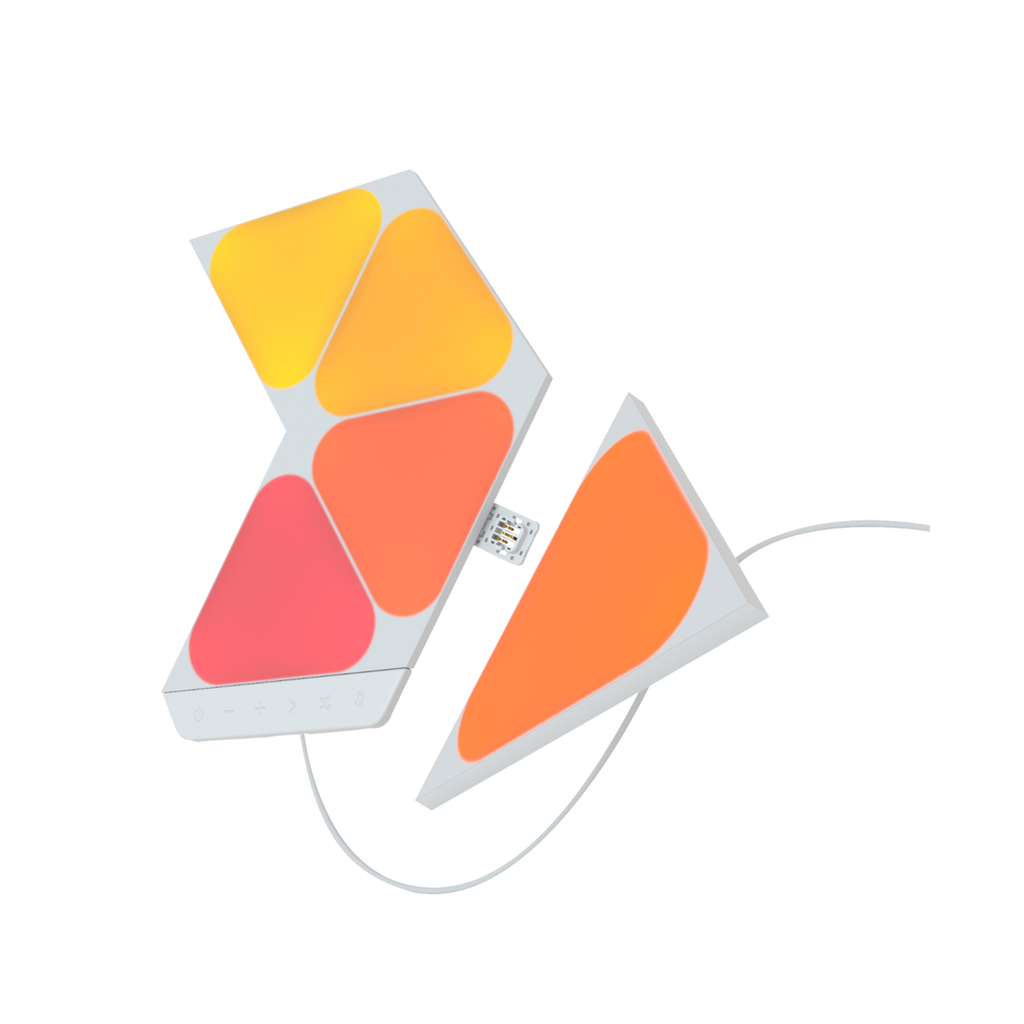 Nanoleaf Shapes Mini Triangle Smarter Kit 迷你三角形智能燈板入門套裝 (5塊)