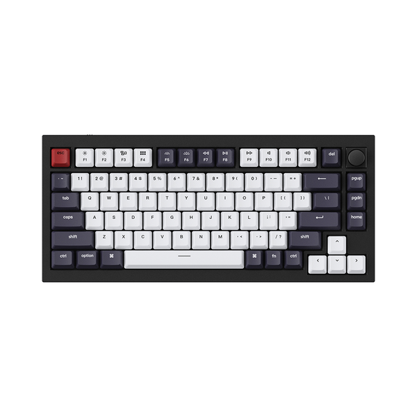 Keychron Q1 QMK Custom Mechanical Keyboard Knob Version 1