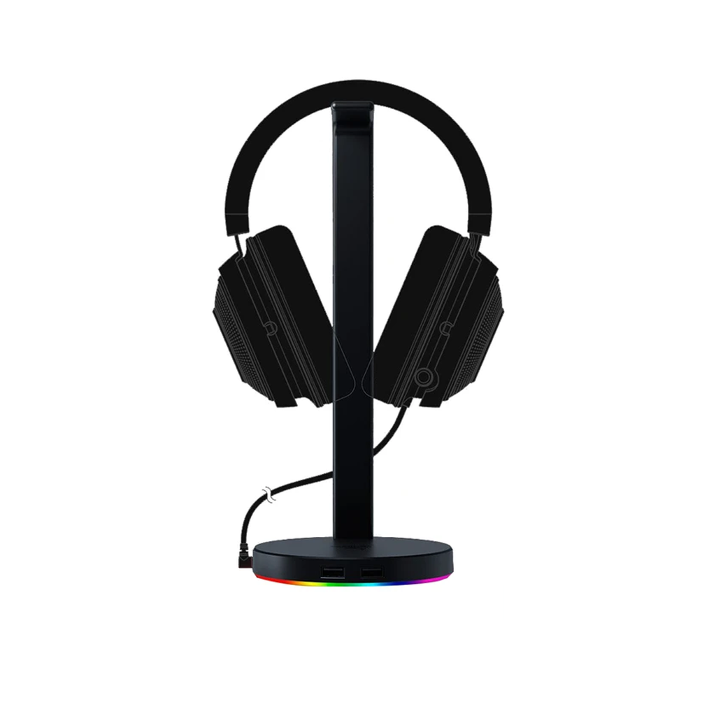 Razer Base Station V2 Chroma Headset Stand - Black