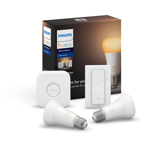 Philips HUE White Ambiance Bluetooth Bulb Starter Kit E27