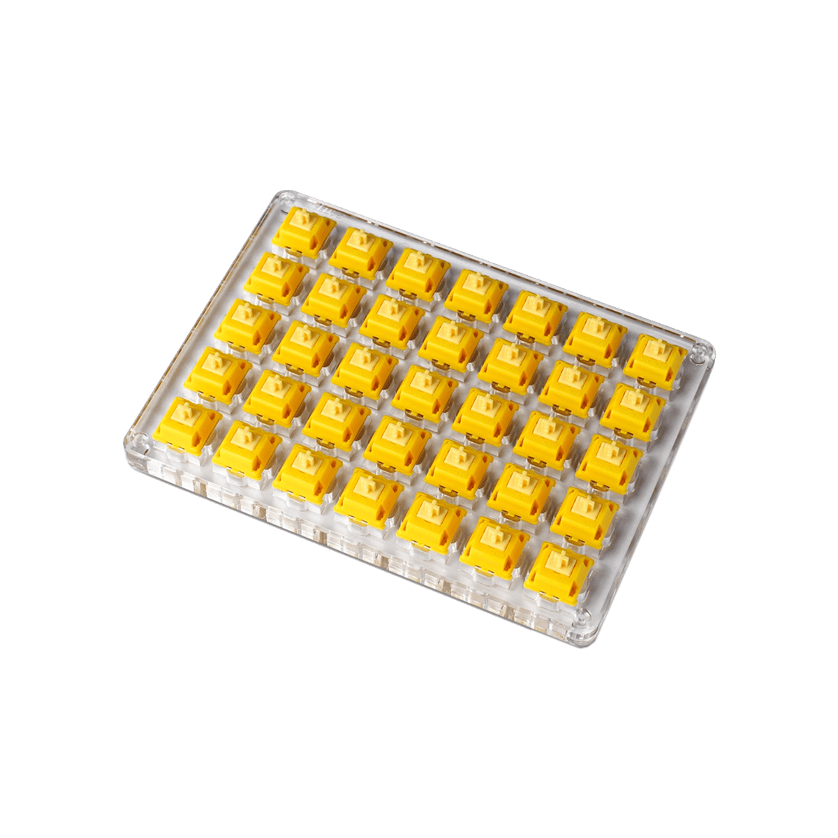 Gateron Cap Switch Set (35pcs) - Cap Golden-Yellow - Mechanical Switch -Gateron - Zenox